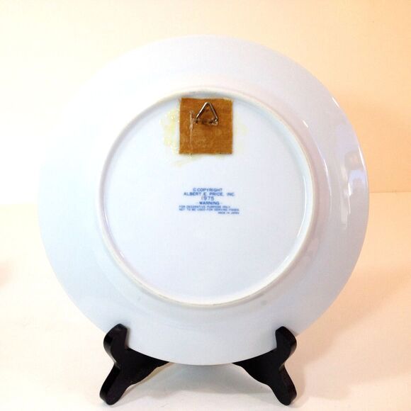Vintage Collector Plate "This House is a Haven with Love We Disarm" Albert Price - Picture 5 of 7